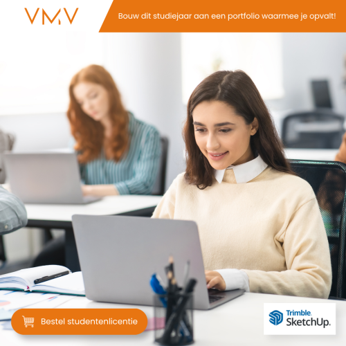 Start het nieuwe studiejaar met SketchUp Studio EDU
