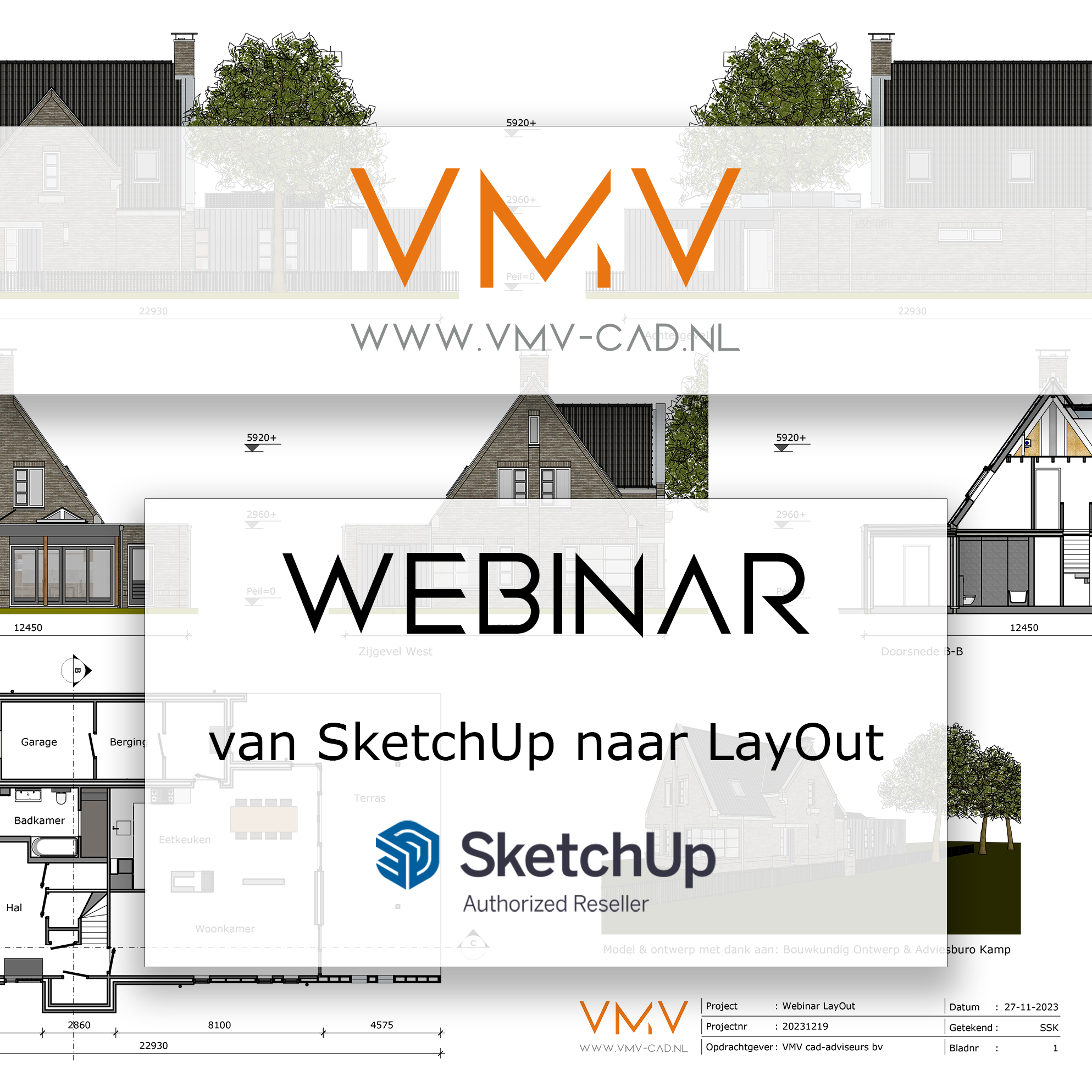 Webinar "van SketchUp naar LayOut"