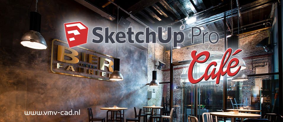 SketchUp Café in Delft