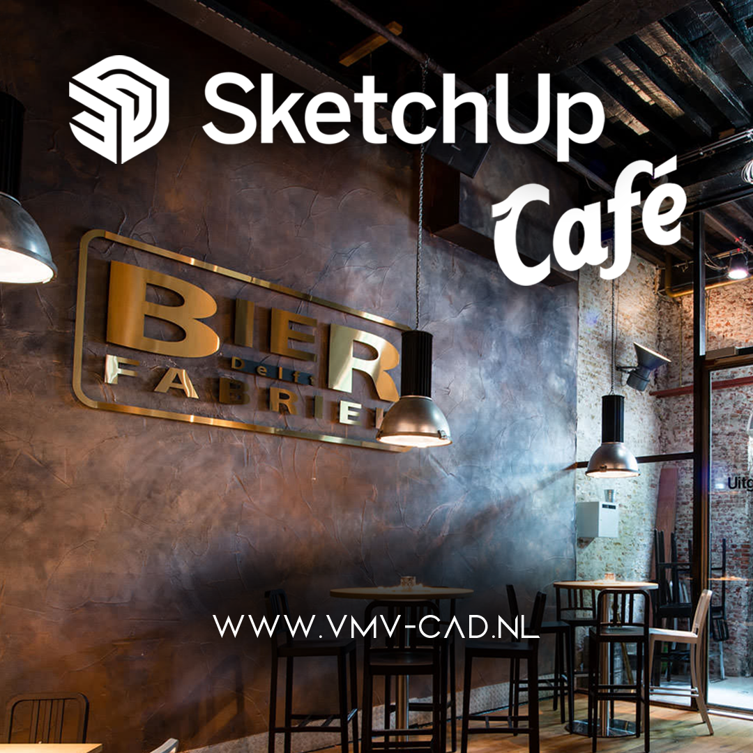 SketchUp Café Delft - 2022